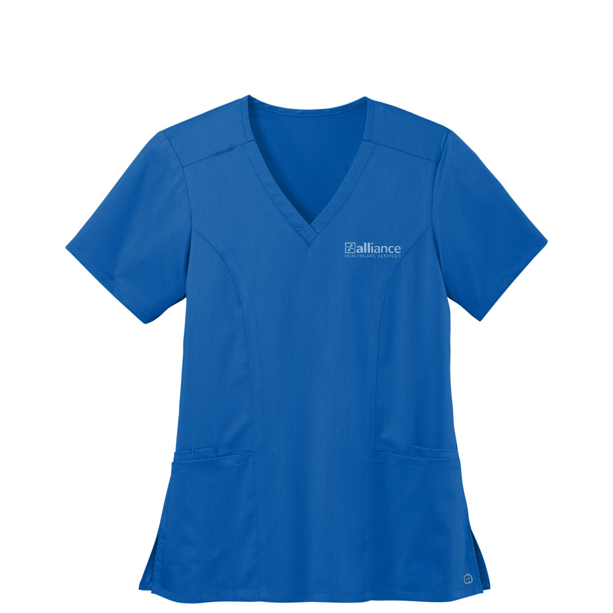 Wink Women's Premiere Flex V-Neck Top — Royal
