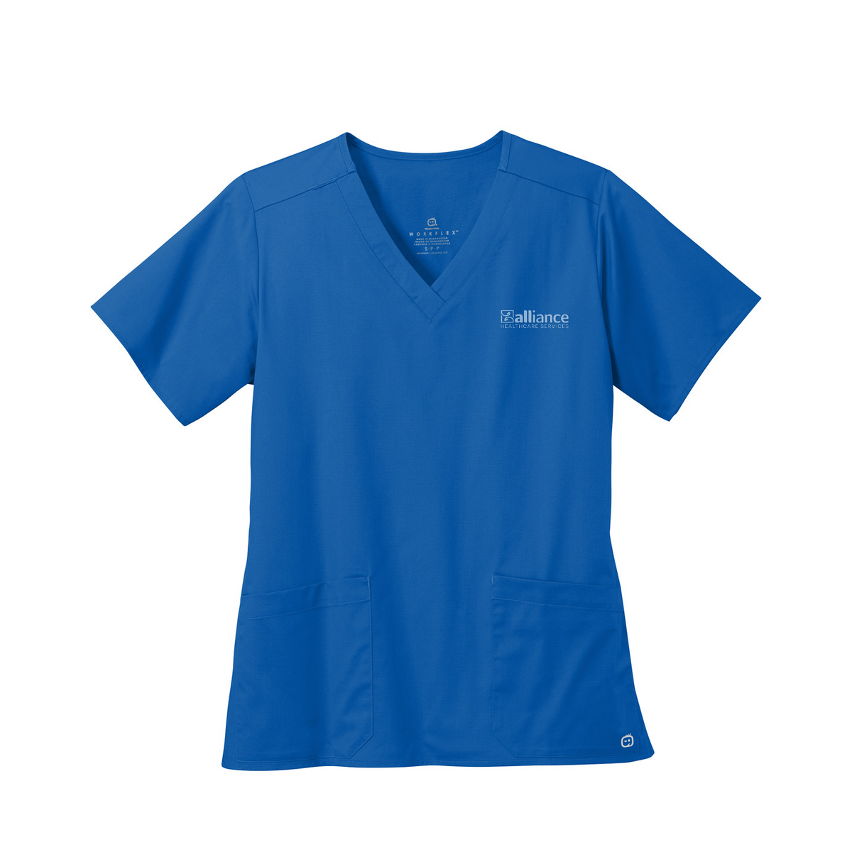 Wink Women's WorkFlex V-Neck Top — Royal